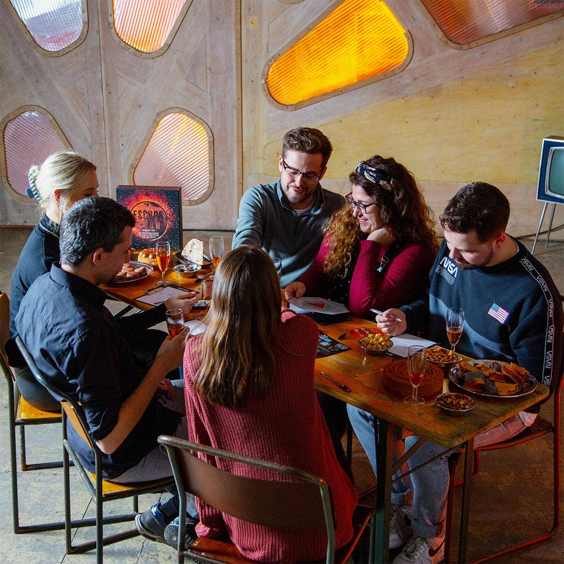 Talking Tables USA - Mars Escape Room Game | Puzzle Solving Interactive Game