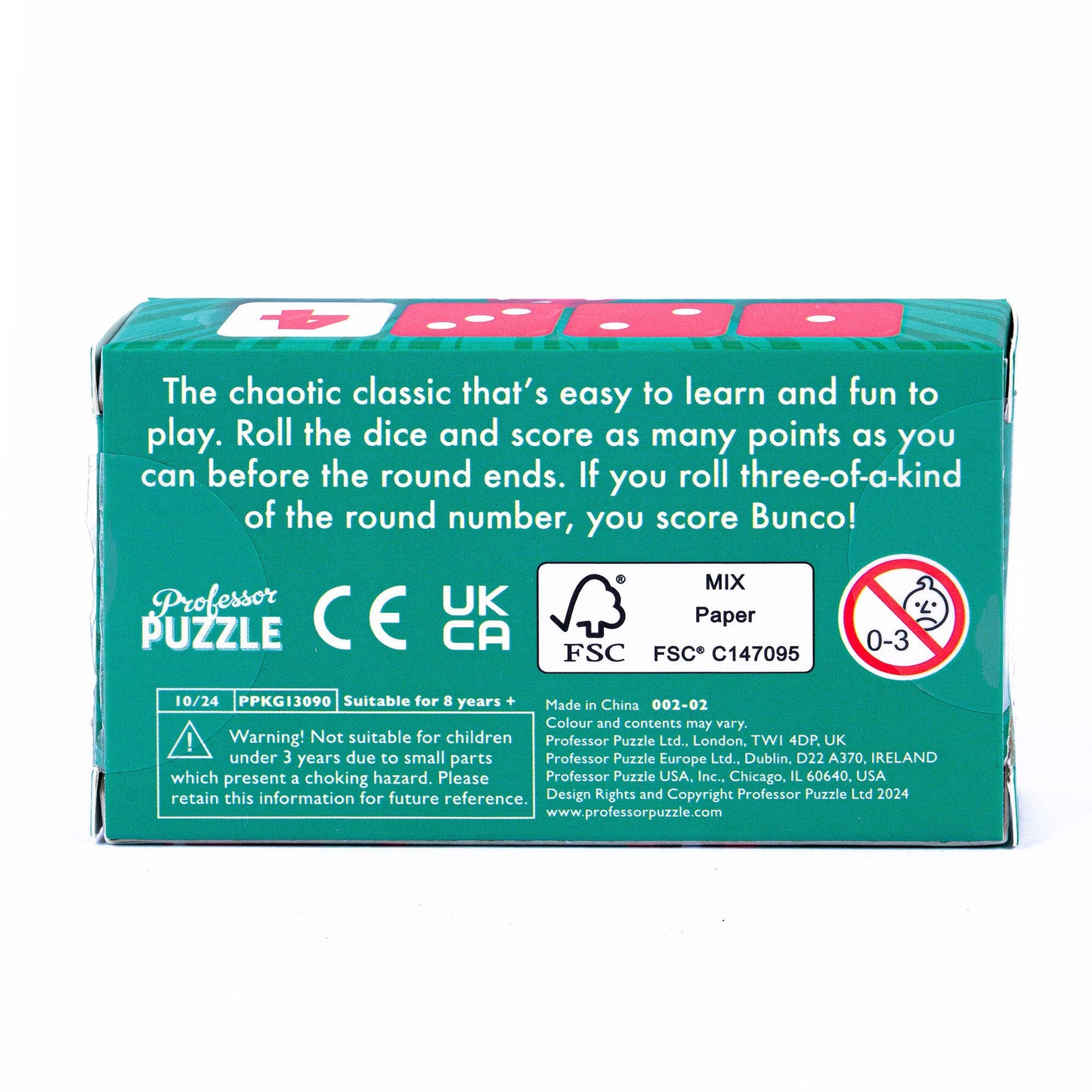 Professor Puzzle USA, Inc. - Mini Dice Games CDU