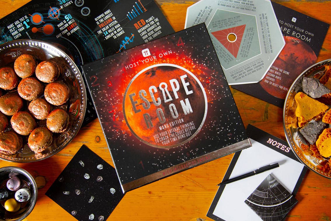 Talking Tables USA - Mars Escape Room Game | Puzzle Solving Interactive Game