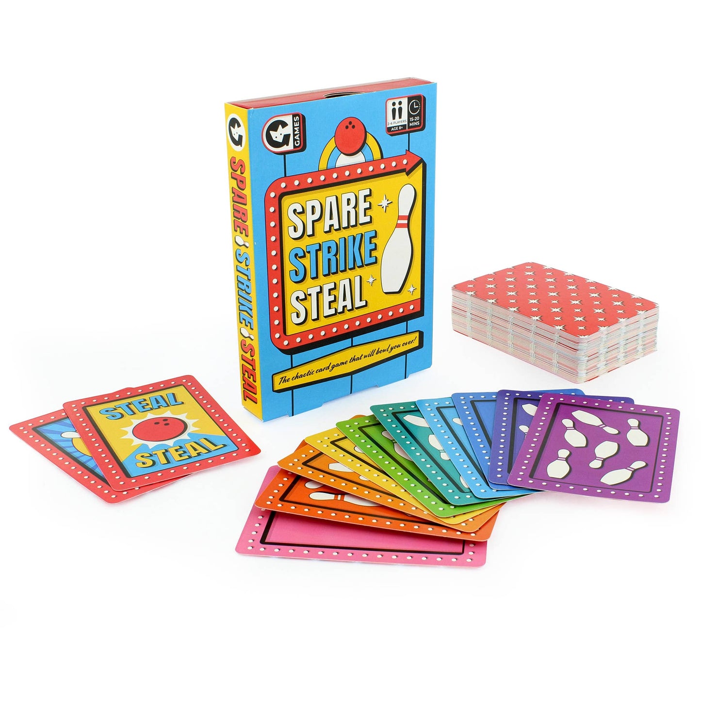 Ginger Fox USA - Spare Strike Steal Card Game