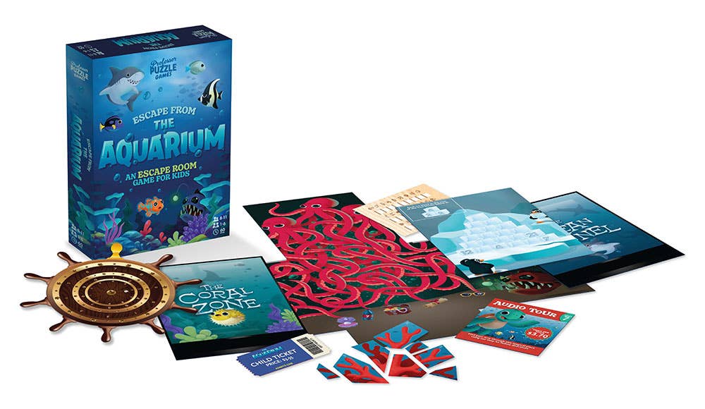 Professor Puzzle USA, Inc. - Escape from the Aquarium Game