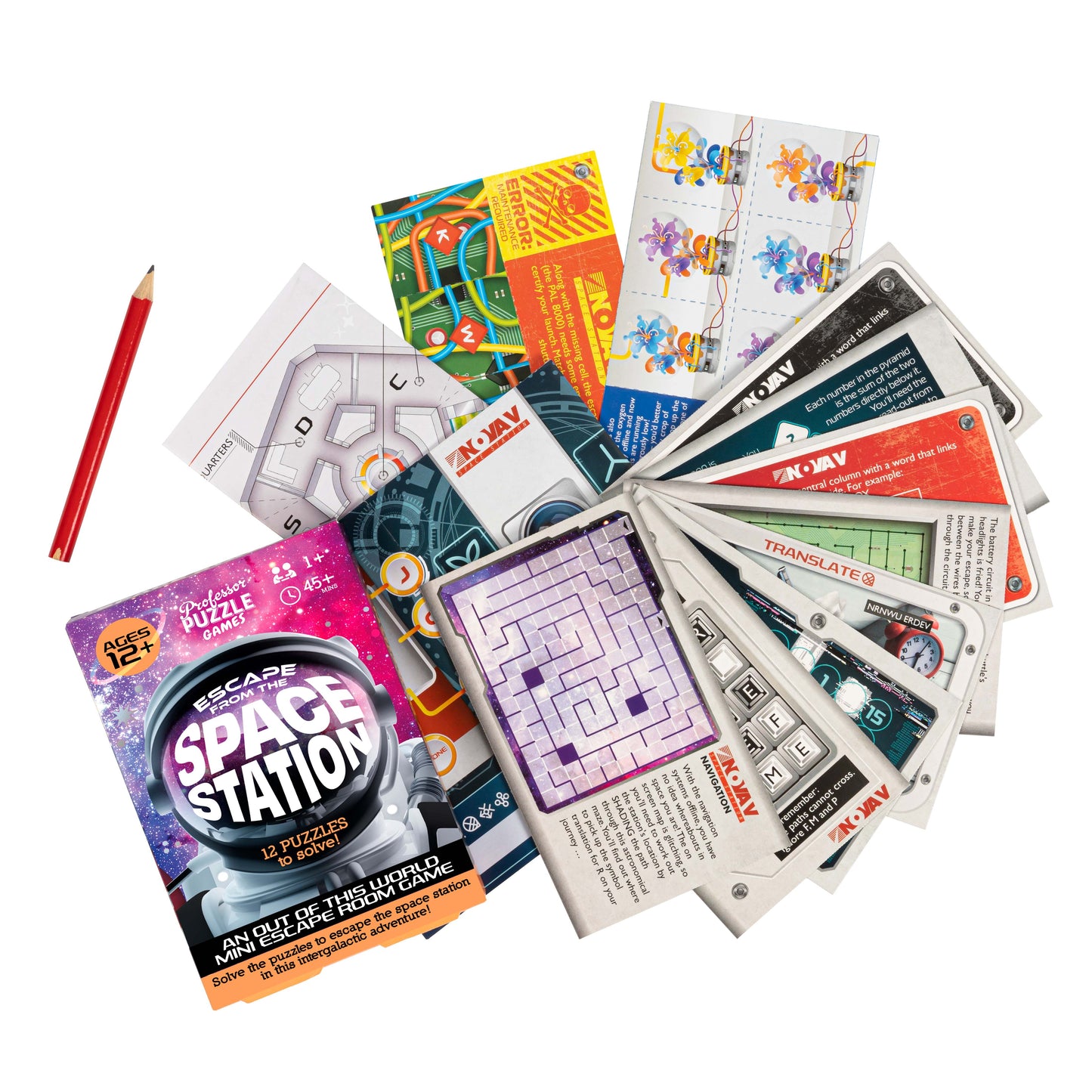 Professor Puzzle USA, Inc. - Mini Escape from the Space Station Game