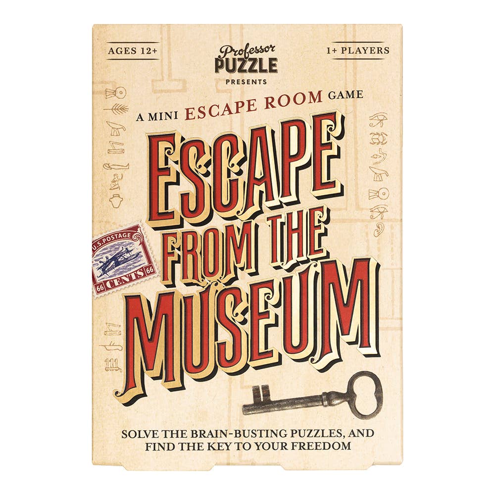 Professor Puzzle USA, Inc. - Mini Escape from the Museum Game
