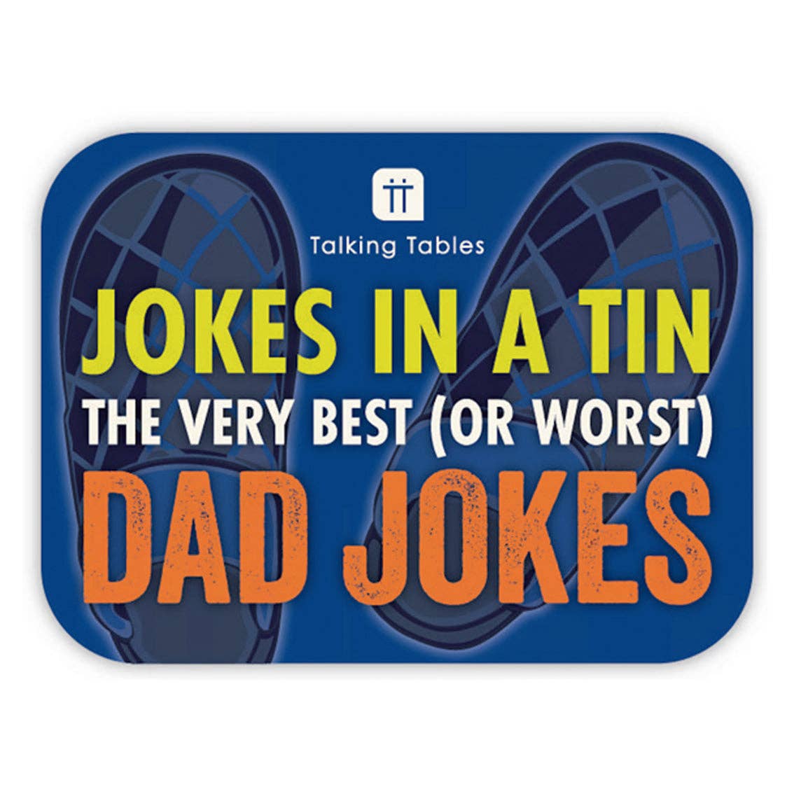 Talking Tables USA - Dad Jokes in a Tin | 100 Cards |Stocking Stuffe