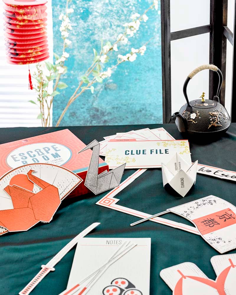 Talking Tables USA - Tokyo Escape Room Game | Clue Solving Interactive Game