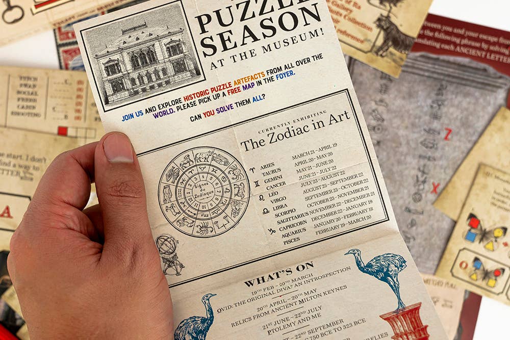 Professor Puzzle USA, Inc. - Mini Escape from the Museum Game