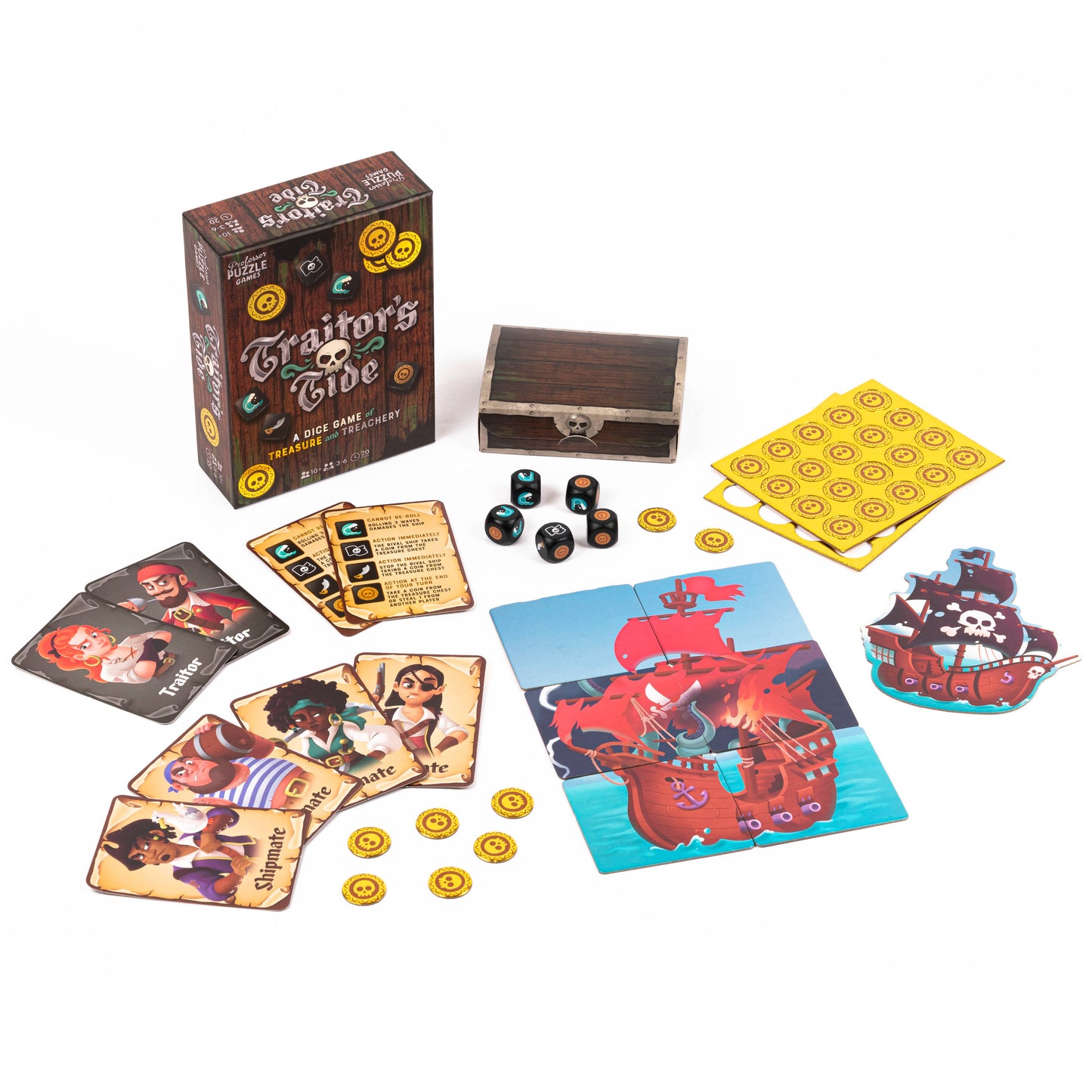Professor Puzzle USA, Inc. - Traitor's Tide Game