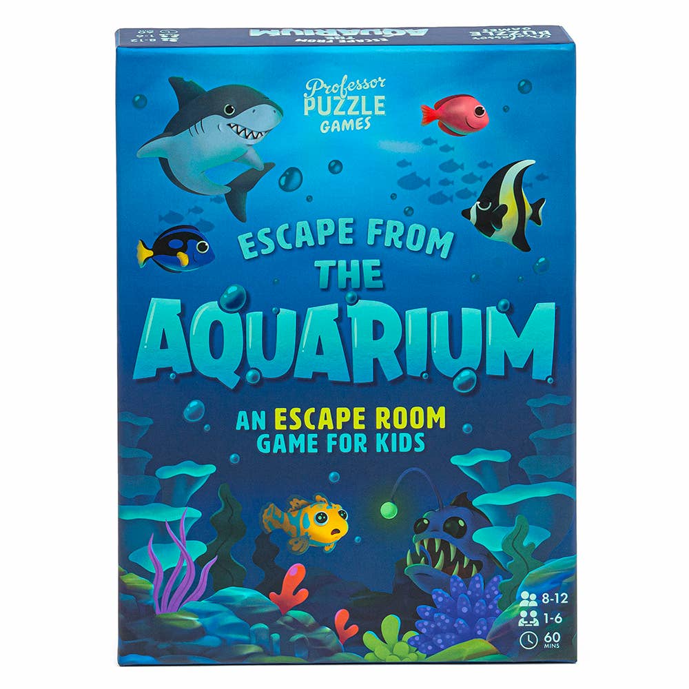 Professor Puzzle USA, Inc. - Escape from the Aquarium Game