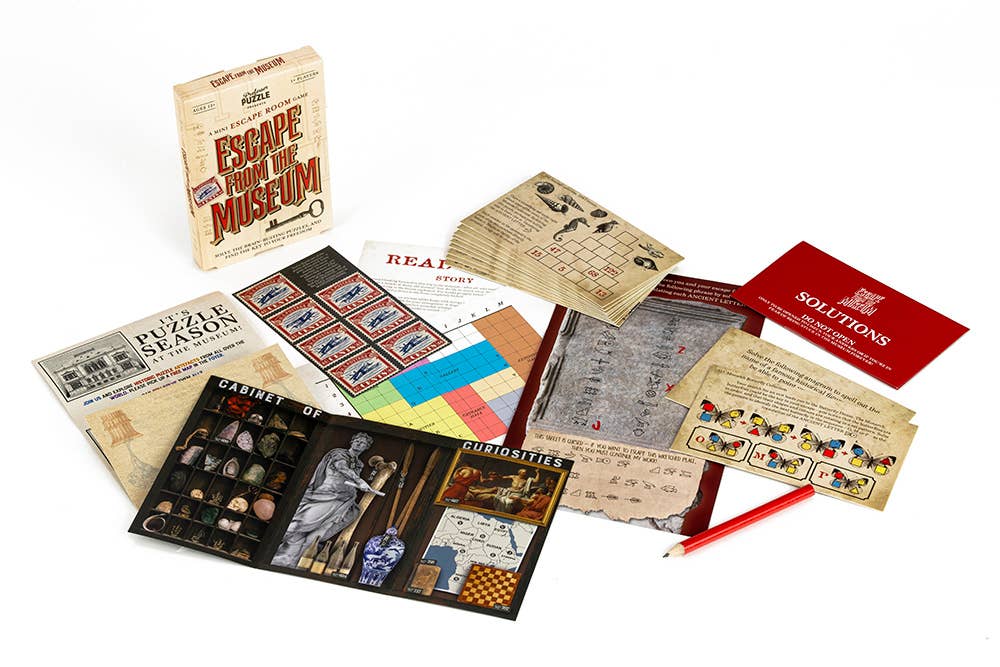 Professor Puzzle USA, Inc. - Mini Escape from the Museum Game