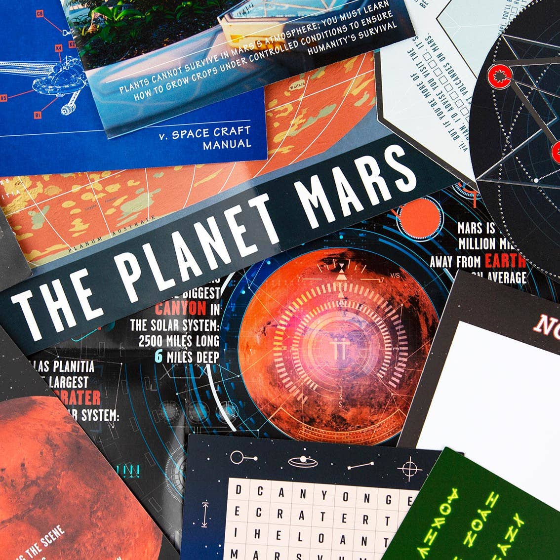 Talking Tables USA - Mars Escape Room Game | Puzzle Solving Interactive Game