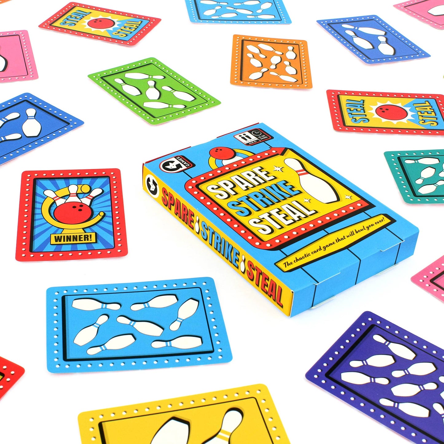 Ginger Fox USA - Spare Strike Steal Card Game