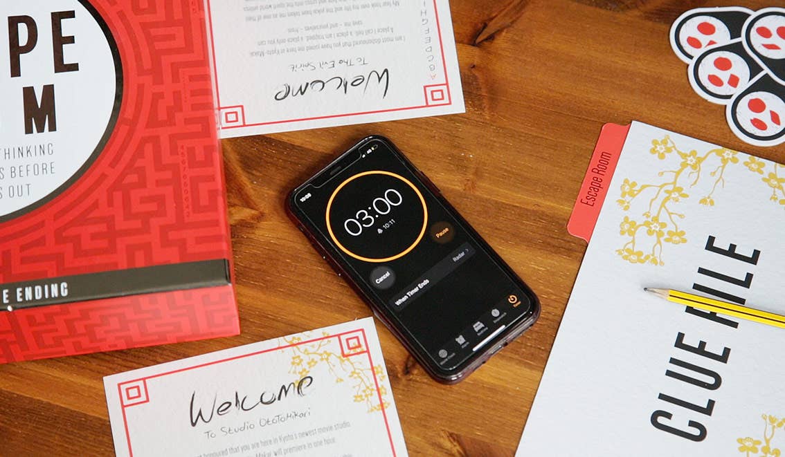 Talking Tables USA - Tokyo Escape Room Game | Clue Solving Interactive Game