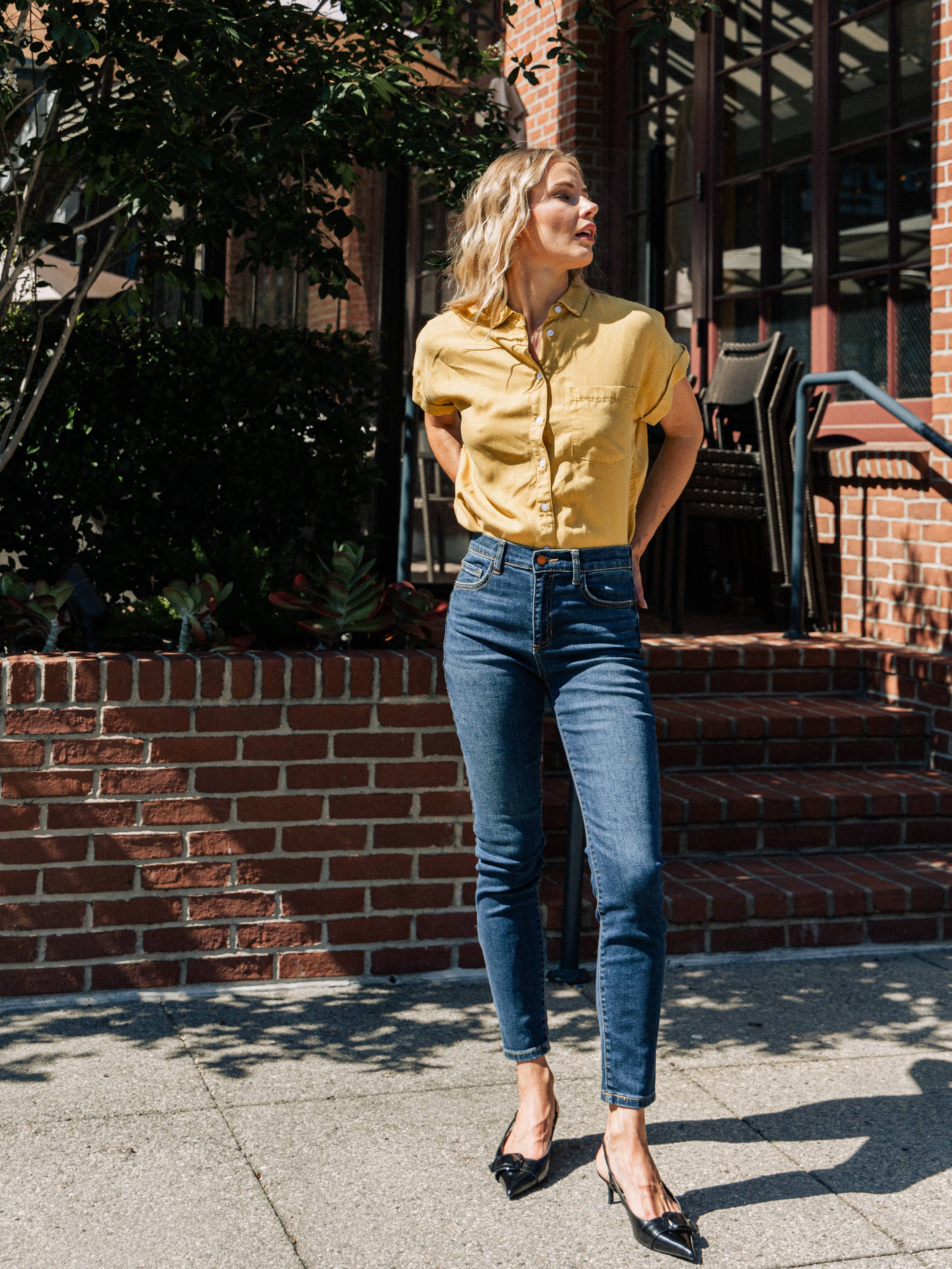 The Classic Skinny High Waist Jeans