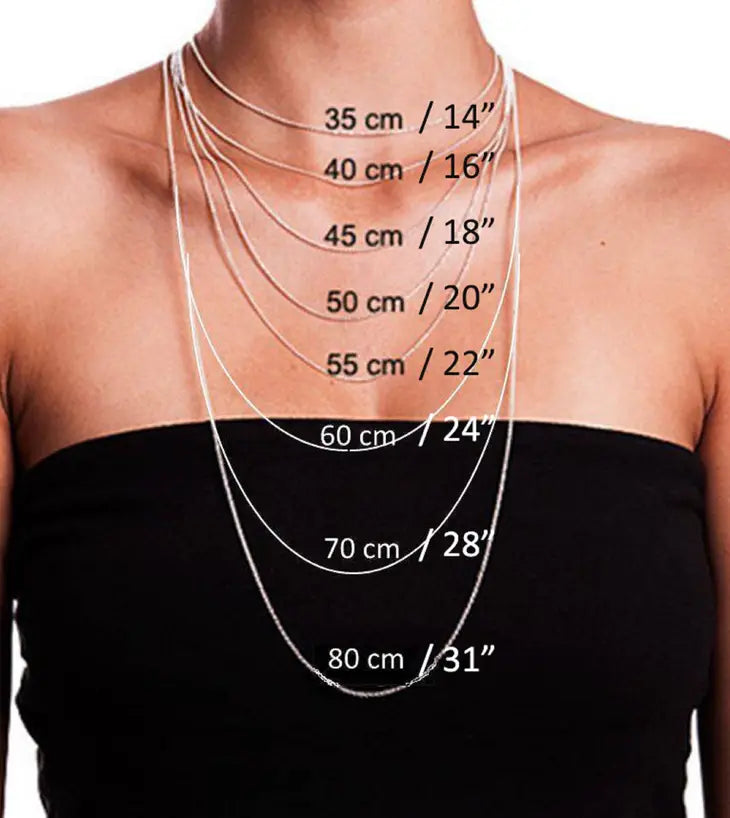Silver Puffed Mariner Chain Necklace