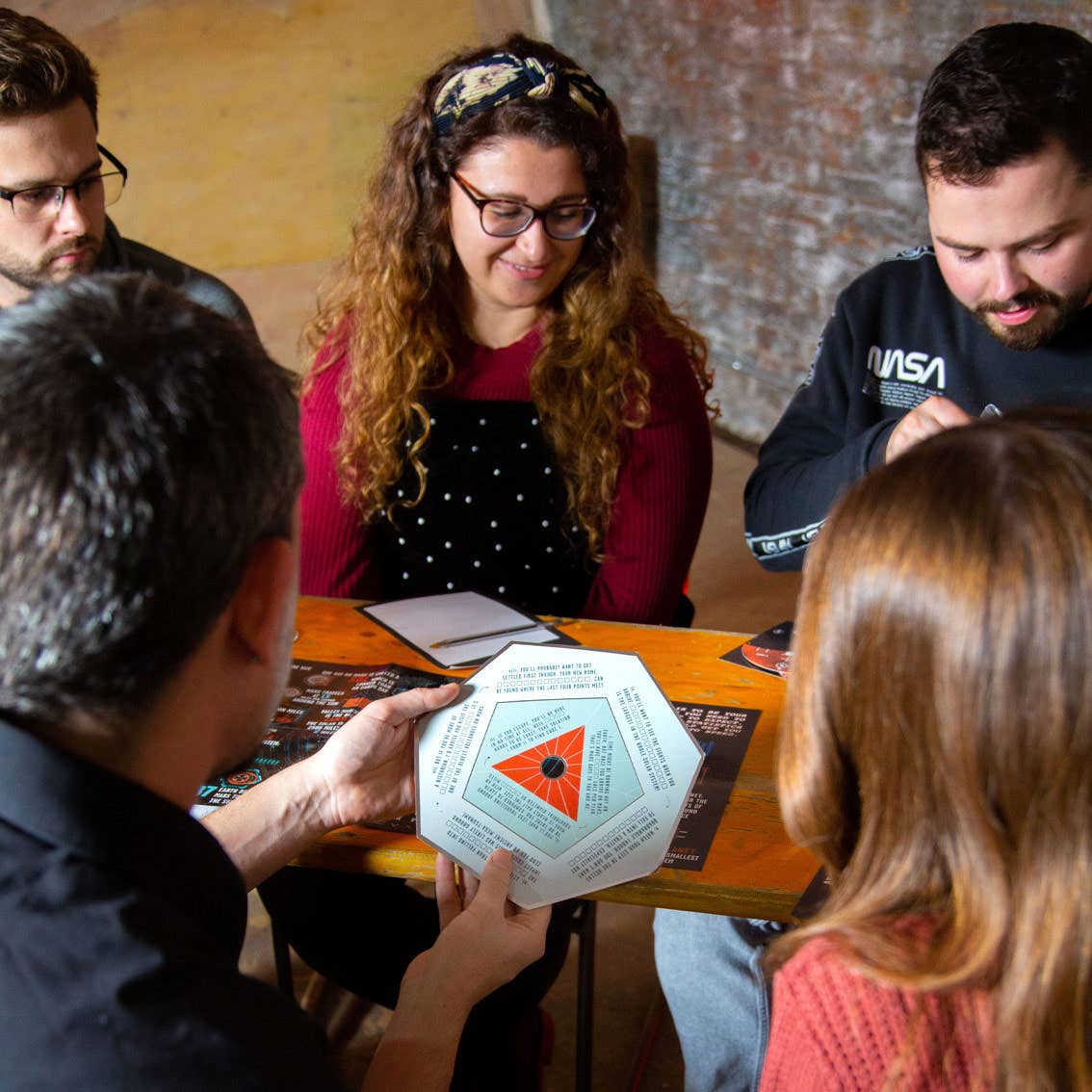 Talking Tables USA - Mars Escape Room Game | Puzzle Solving Interactive Game