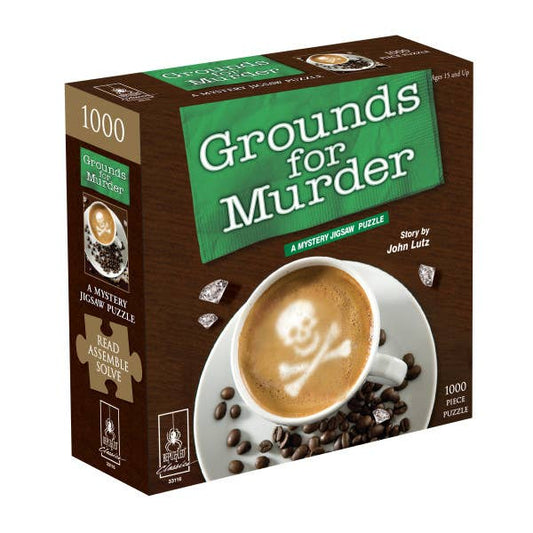 University Games - Grounds for Murder-Classic Mystery Jigsaw Puzzle