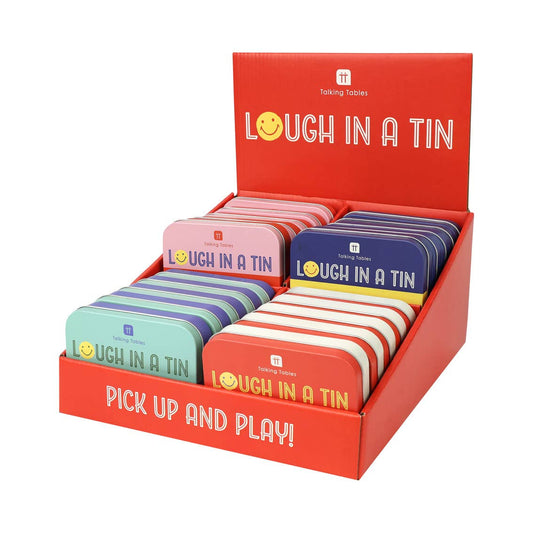 Talking Tables USA - Laugh in a Tin | Stocking Stuffer Gifts