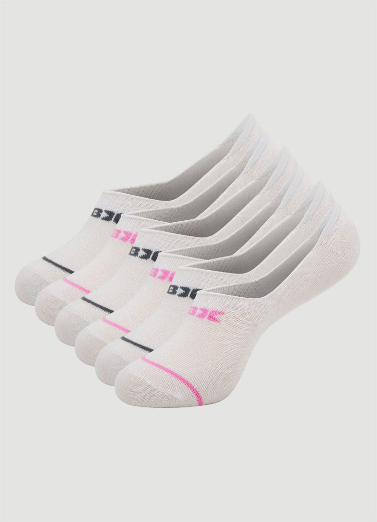 Women's 6-Pack No Show Sports Liner Socks