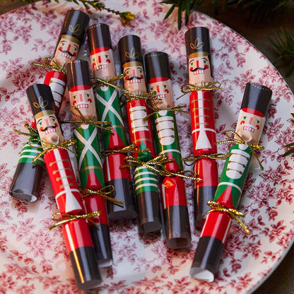 Talking Tables - Mini Nutcracker Christmas Crackers | 8 Pack |