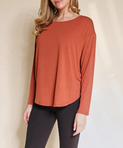 Bamboo Dolman Long Sleeve Shirt