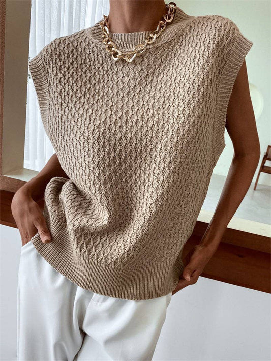 Miss Sparkling - Knit Sweater Vest