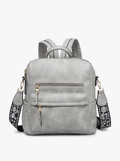 Amelia Convertible Backpack w/ Guitar Strap