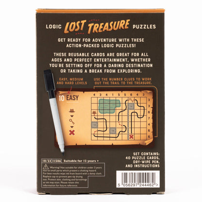 Professor Puzzle USA, Inc. - Lost Treasure Logic Puzzles