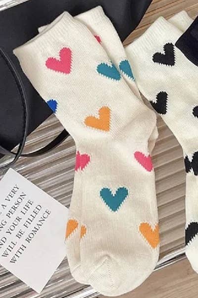 Valentine Heart Casual Socks