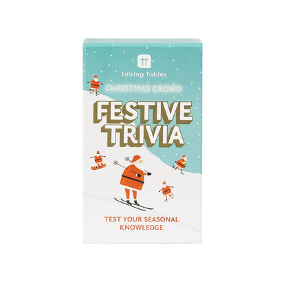 Talking Tables - Christmas Festive Trivia Game