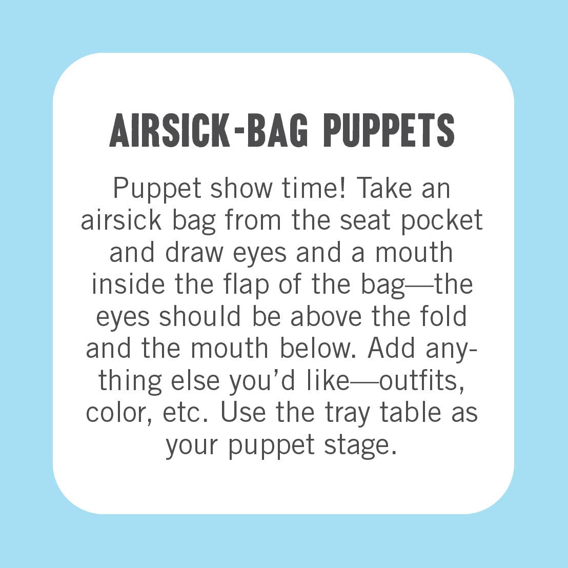 Chronicle Books - On-the-Go Amusements: 50 Fun Things to Do on a Plane