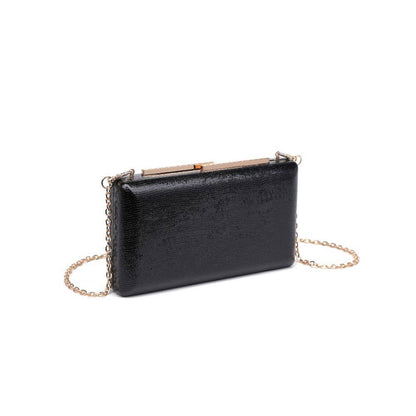 Thalia Evening Bag: Black