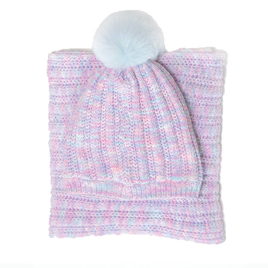 Betty Chenille Beanie and Scarf Set