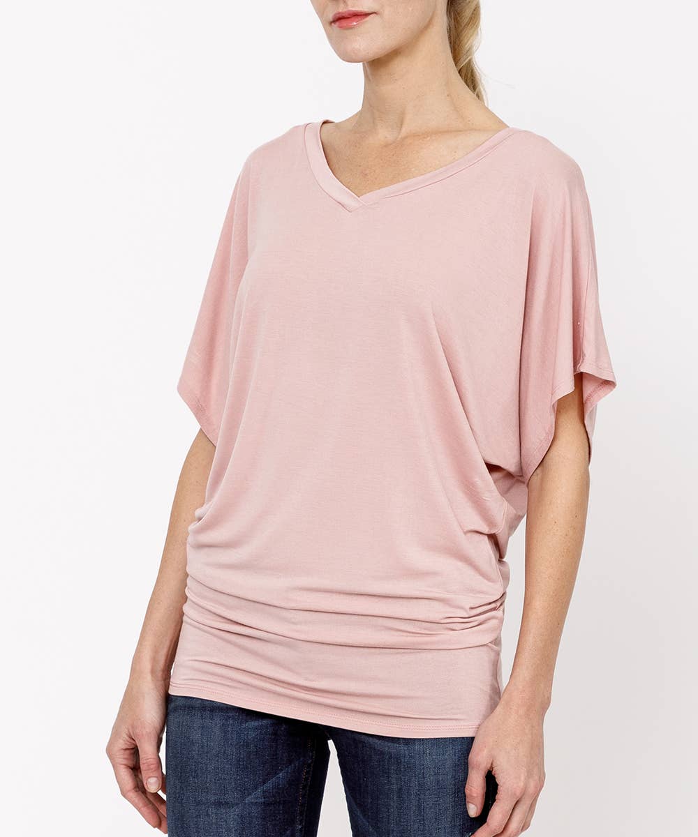 Studio Ko Clothing - Bamboo Signature V Neck Tunic