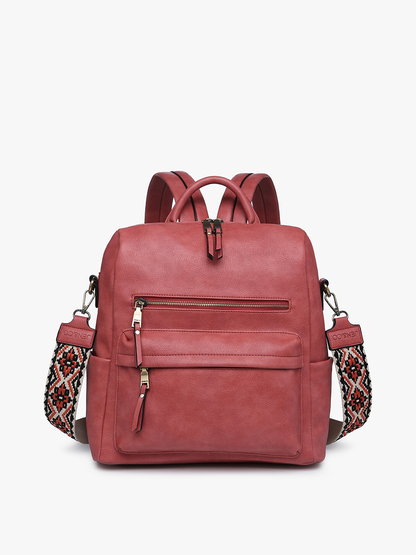 Amelia Convertible Backpack w/ Guitar Strap