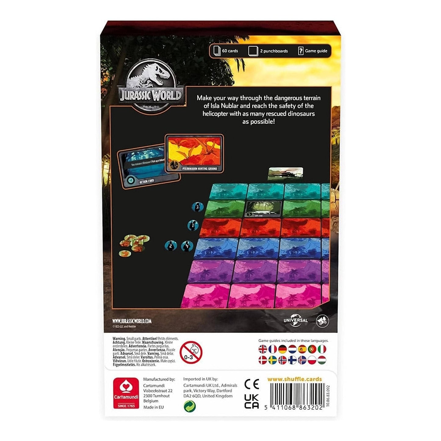 Toynk - Jurassic World: Escape The Island Card Game