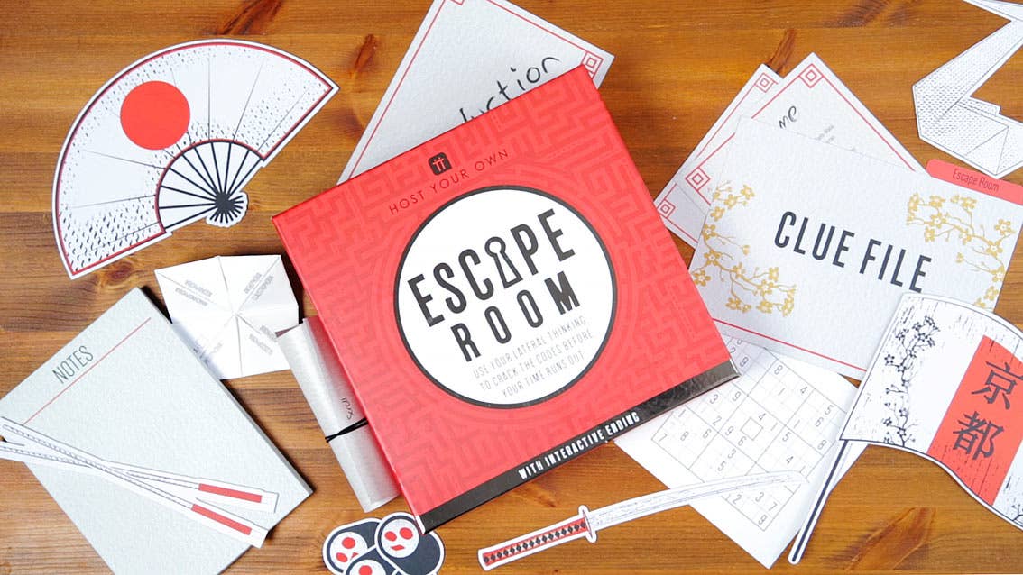Talking Tables USA - Tokyo Escape Room Game | Clue Solving Interactive Game
