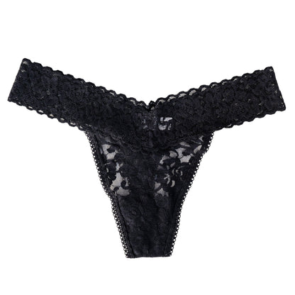 Panic Panties - Mid-Rise Lace Thong