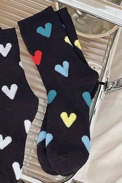 Valentine Heart Casual Socks