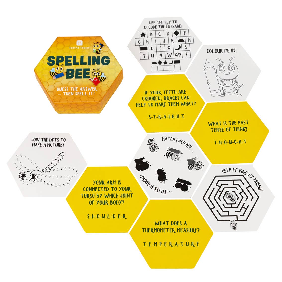 Talking Tables - Spelling Bee Kids Game