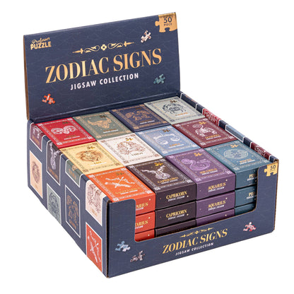 Professor Puzzle USA, Inc. - Zodiac Signs 50pc Jigsaws in Mixed CDU