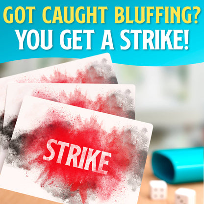 Blue Wasatch Games - Bamboozled - The Bluffing Dice Game
