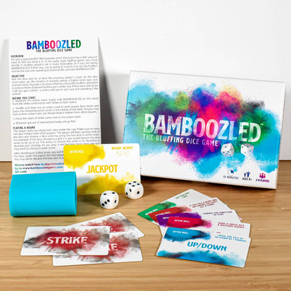 Blue Wasatch Games - Bamboozled - The Bluffing Dice Game