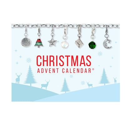 Christmas Advent Jewelry Calendar- Bracelet,Necklace,Charms