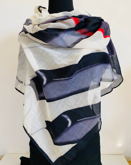 Studio Daedre - Piano Keys Rectangular Scarf