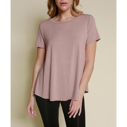 Bamboo Classic Flare Bottom Blouse