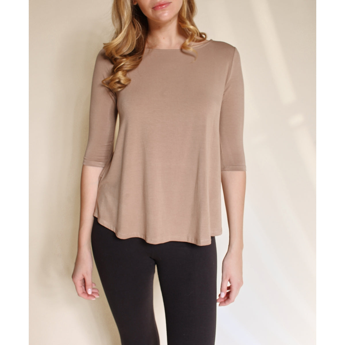 Bamboo Elbow Sleeve Top