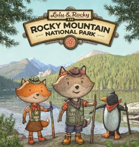 Sleeping Bear Press - Lulu & Rocky in Rocky Mountain National Park picture book