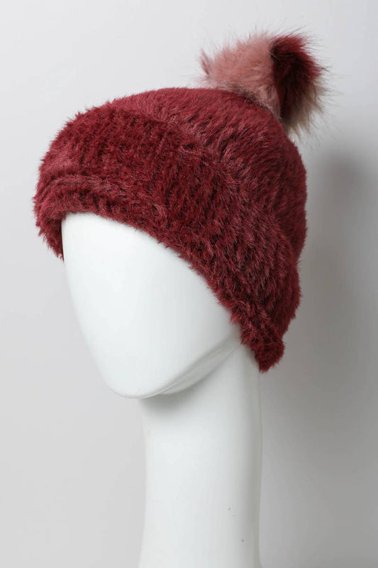 Ultra Soft Faux Mohair Beanie