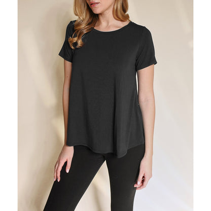 Bamboo Classic Flare Bottom Blouse