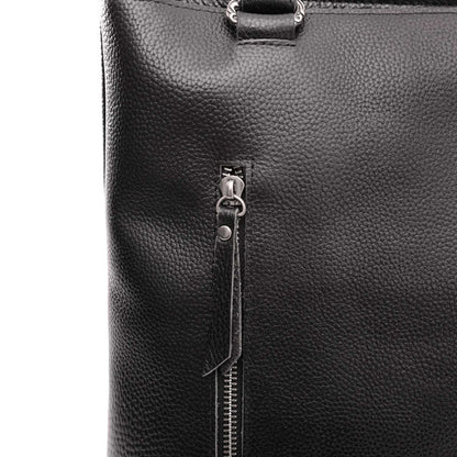 Real Leather Studs Collection Dual Sided Concealed Carry Tote